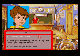 Скриншот игры Adventures of Willy Beamish, The